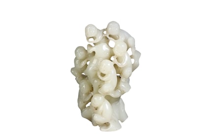 Hetian jade boy ornaments