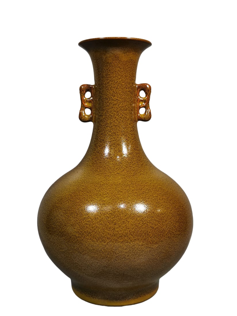 Glazed tea-leaf amphora: H?30D?8.5