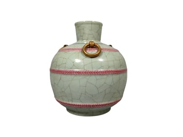 Ice Crack Three-Ring Bottle