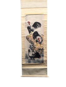 Fine Poultry Painting on Paper