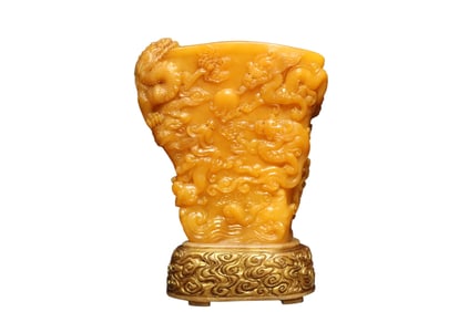 Top-grade chicken oil yellow dragon cup