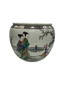 Colorful Ladies Small Urn - Height 18.5