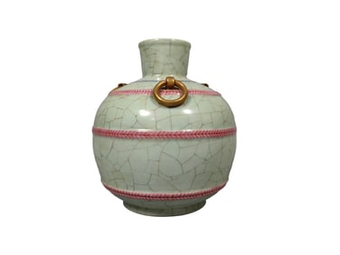Ice Crack Three-Ring Bottle