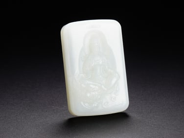 Jade plaque