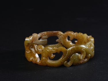 Jade dragon bracelet