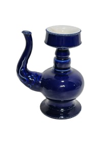 Blue-glazed Benba pot