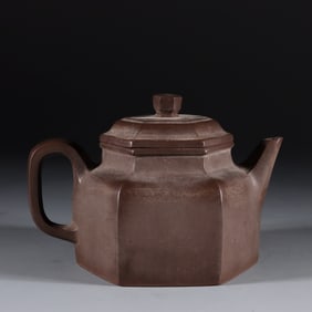 Hexagonal Zisha Teapot