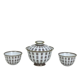 Longevity Gaiwan Cup Set (3 pieces)