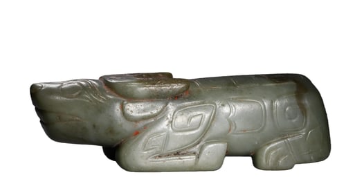 Jade Ox Carved in the Round