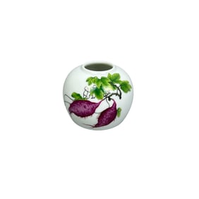 Enameled sweet potato, Leersi sweet potato pattern water dropper