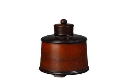 Bamboo carved cricket jar