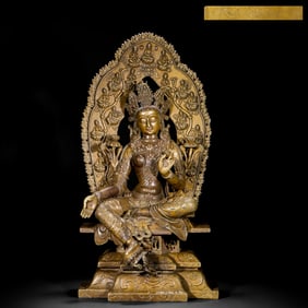 Alloy bronze Buddha statue