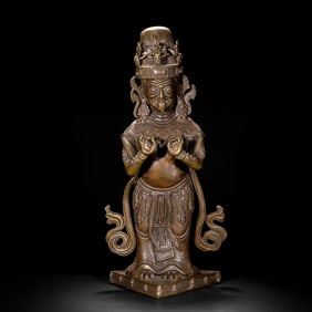 Alloy bronze Buddha statue