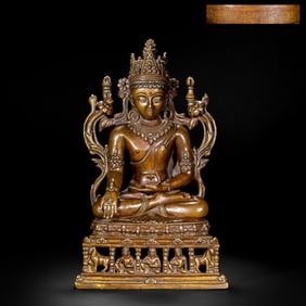 Alloy bronze Buddha statue