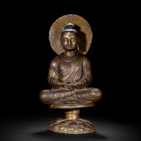 Alloy bronze Buddha statue