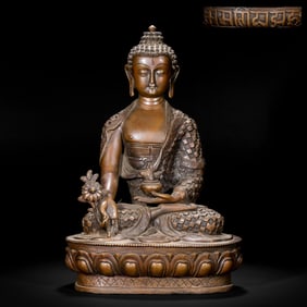 Alloy bronze Buddha statue