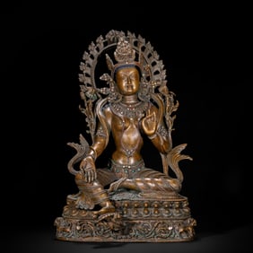 Alloy bronze Buddha statue