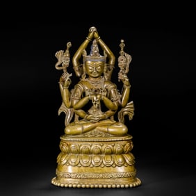 Alloy bronze Buddha statue