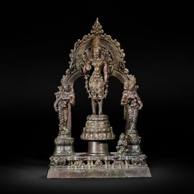 Alloy bronze Buddha statue