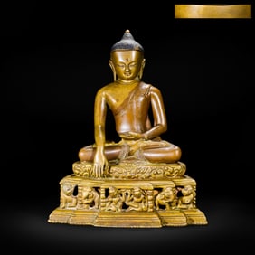 Alloy bronze Buddha statue