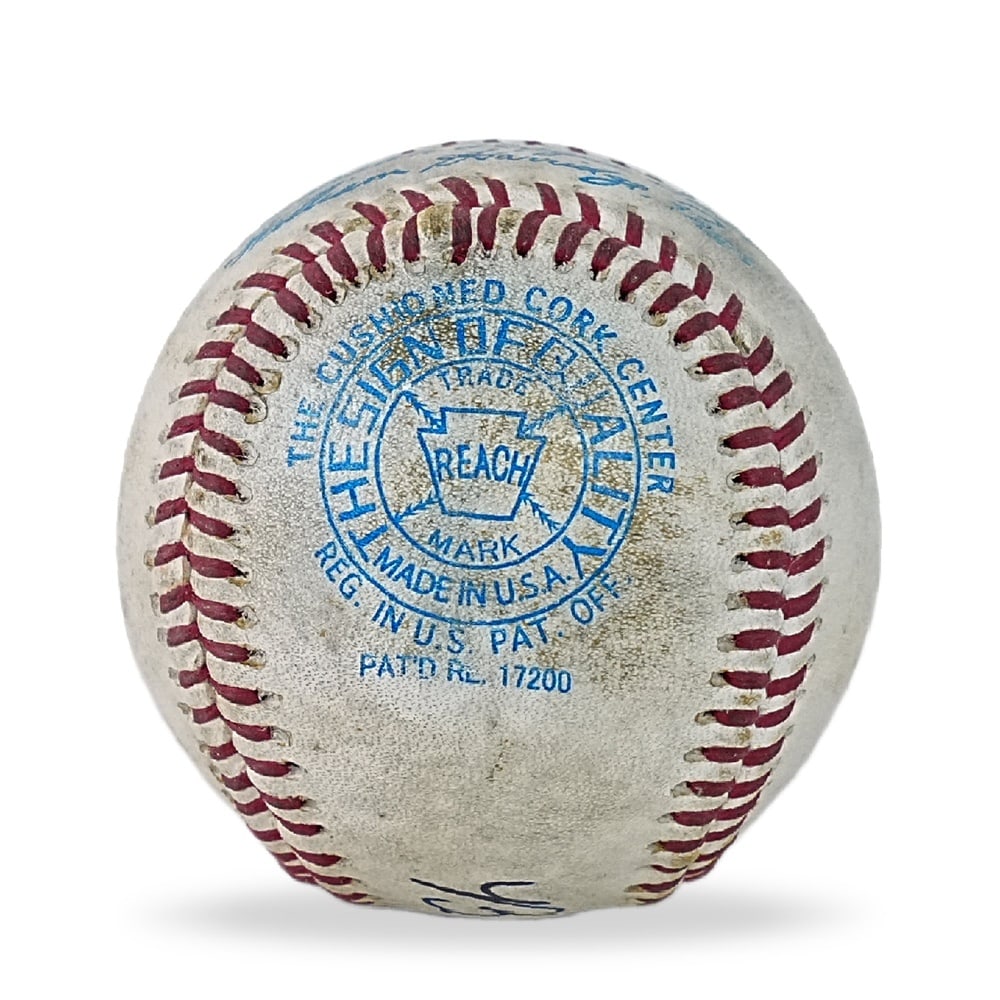 BABE RUTH SIGNED BASEBALL - 2