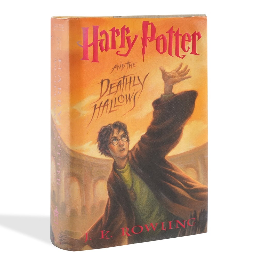 J.K. ROWLING SIGNED "HARRY POTTER AND THE DEATHLY HALLOWS" FIRST EDITION