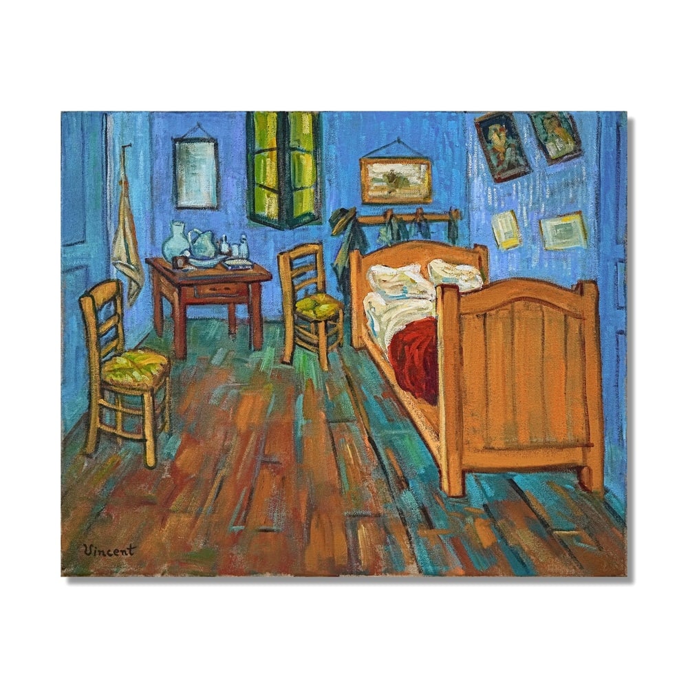 VINCENT VAN GOGH (1853-1890), ATTRIBUTED TO, OIL ON CANVAS: Signed (lower left) Image Dimensions: 21 1/4 x 25 3/4 in (54 x 65.5 cm) This painting comes with COA. Vincent van Gogh stands as a defining figure in the evolution of modern art, whose radical approac