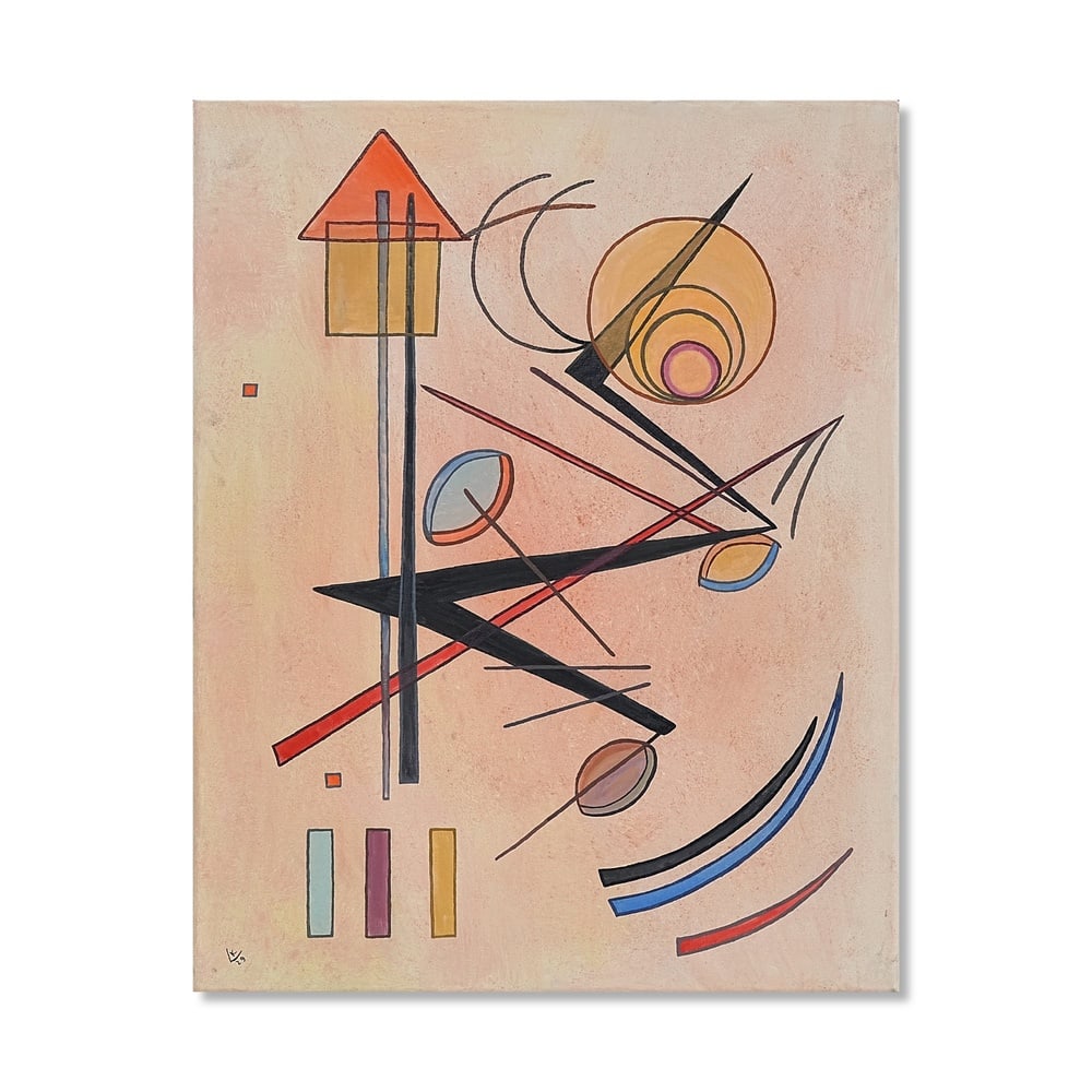 WASSILY KANDINSKY (1866-1944), ATTRIBUTED TO, OIL ON CANVAS (1 of 3)