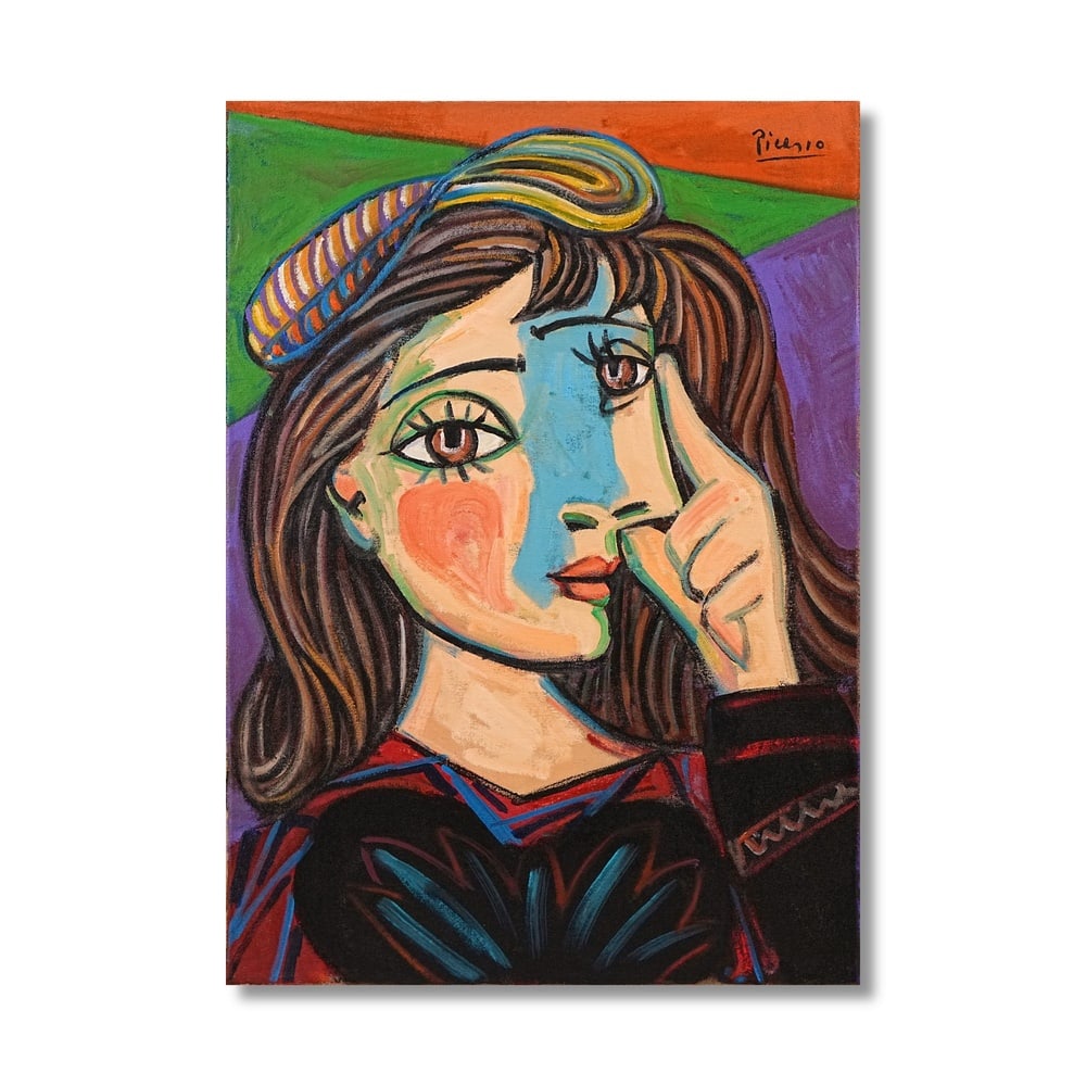 PABLO PICASSO (1881-1973), ATTRIBUTED TO, OIL ON CANVAS (1 of 3)
