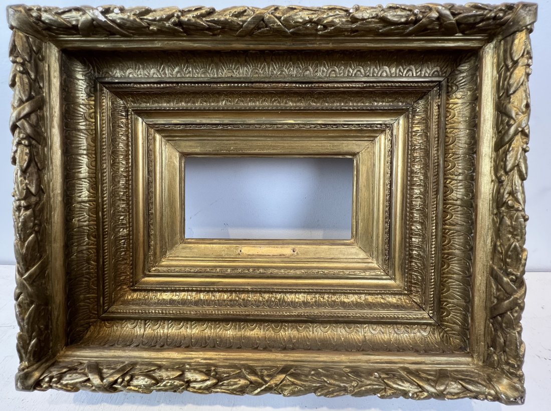 Museum Quality Deep Layered Cove Giltwood Painting Frame (1 of 9)