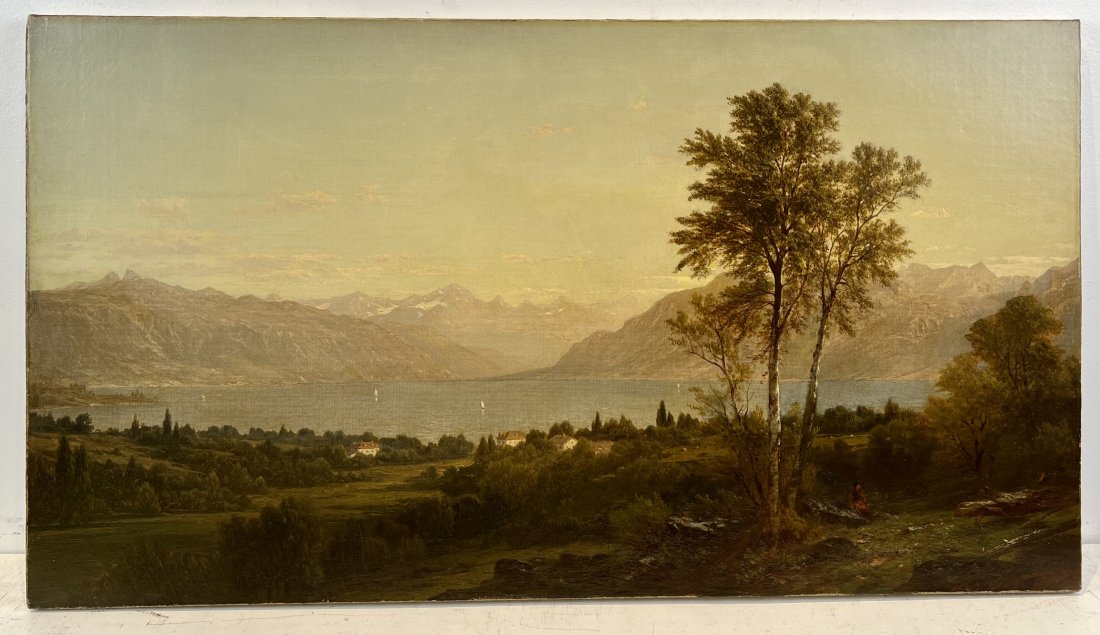 John William Casilear Hudson River School Large Oil Painting (1 of 12)