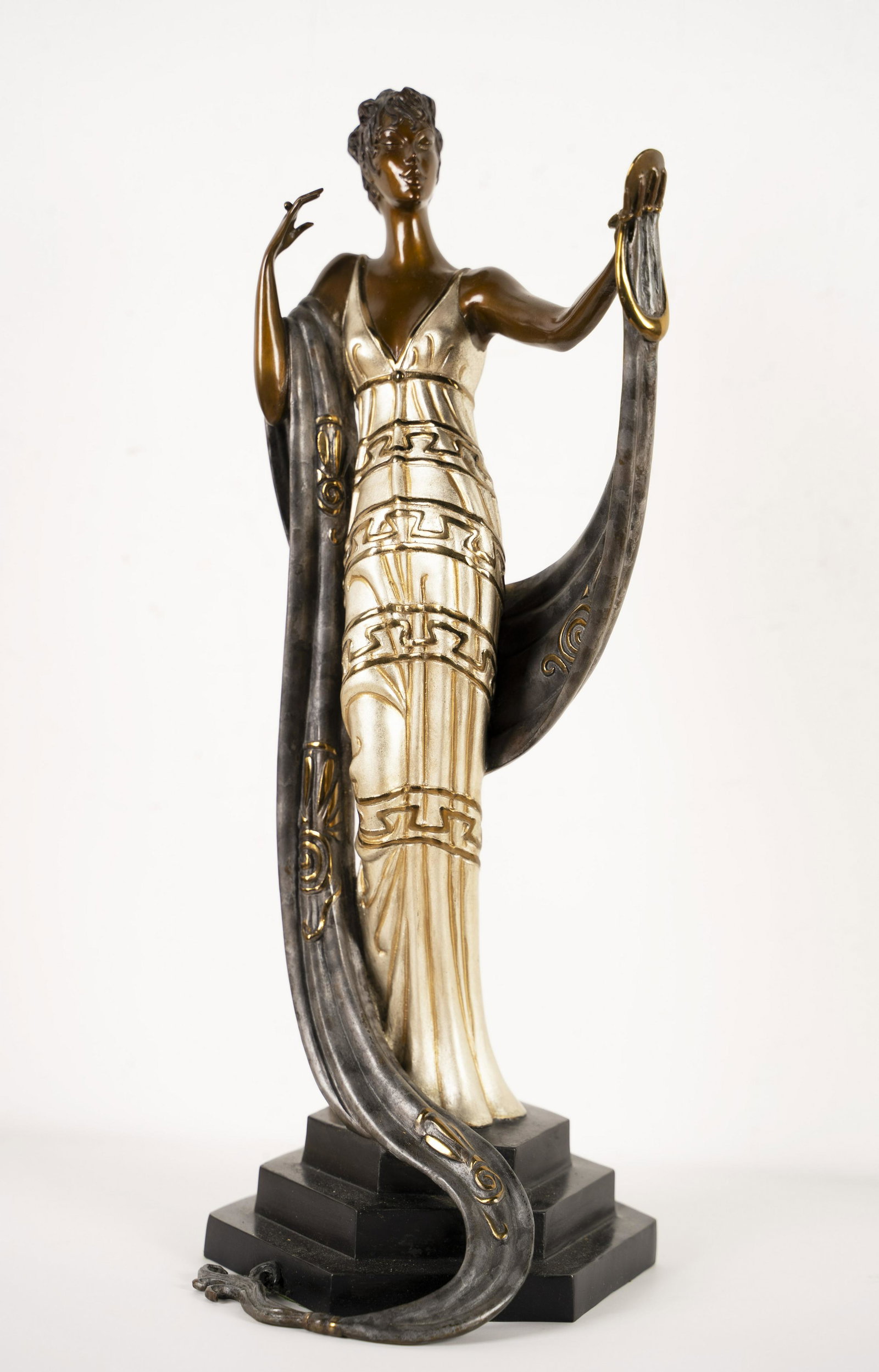 Original Erte Bronze Signed Limited Edition Art Deco Sculpture (1 of 8)