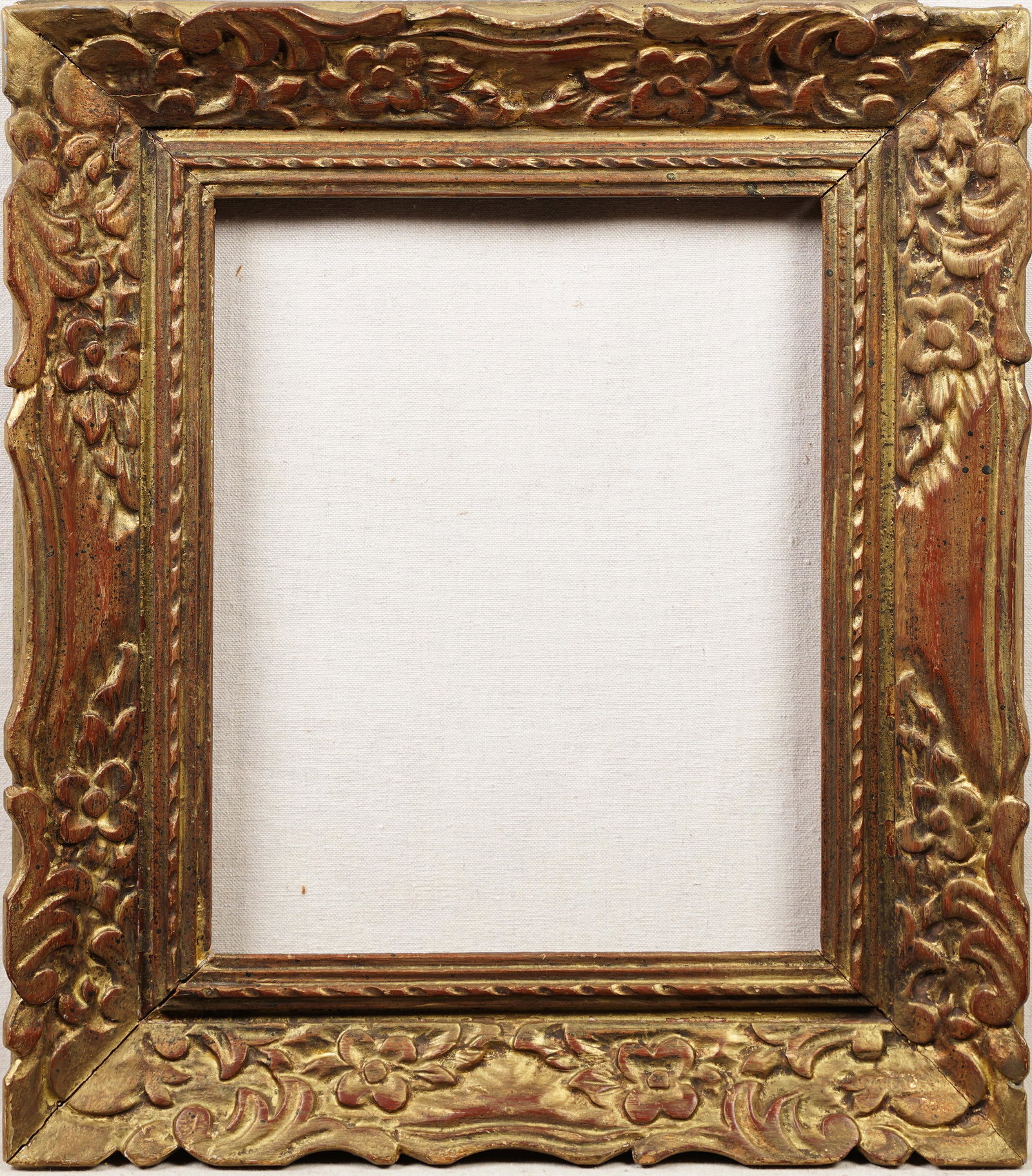 Antique American Impressionist Hand Carved Wood Oil Painting Frame Standard 11x14: Vintage hand carved oil painting frame.