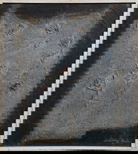 Stanley Bate 1903-1972 Antique American Abstract Expressionist Still Life Signed Framed Oil Painting: Antique American abstract expressionist painting by Stanley Bate (1903 - 1972). Oil on canvas. Exhibition label verso from 1961. Impressive work!