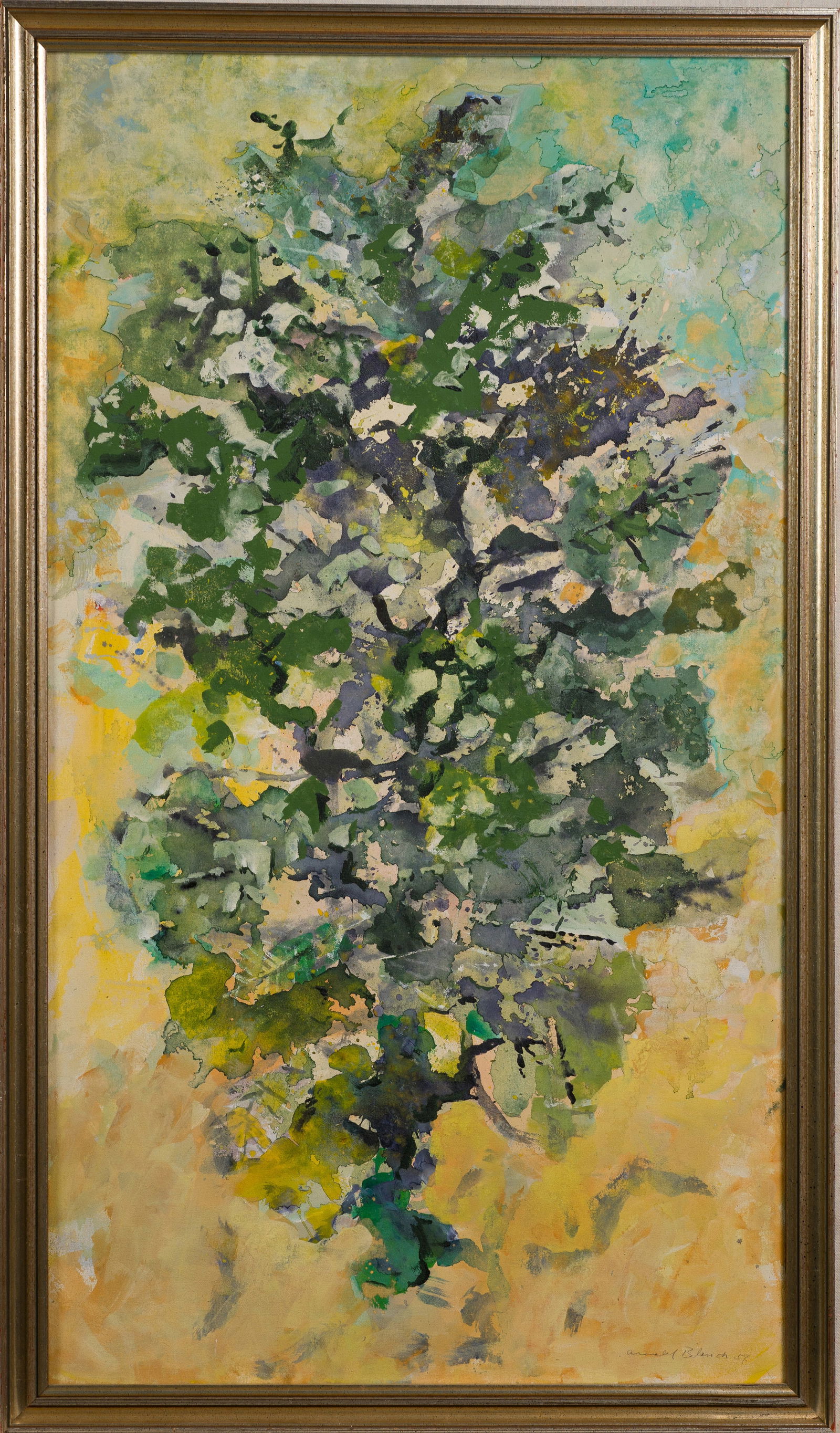 Arnold Blanch 1896-1968 Large American Modern Art Abstract Still Life Oil Painting (1 of 6)