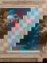 Ernest Fiene 1894-1965 Phlox Flower Still Life Oil Painting Major Exhibited Large Framed Oil Paintin