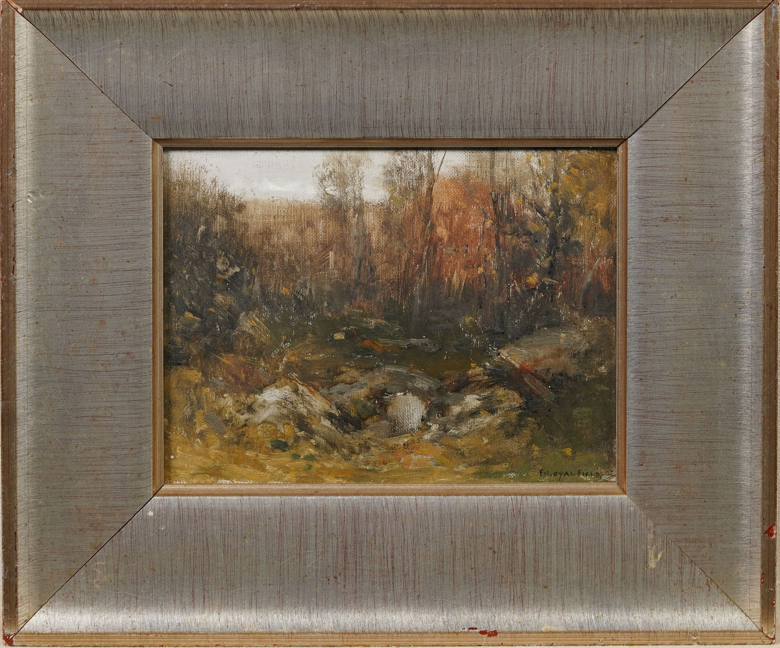 Edward Loyal Field 18561914 Signed American Hudson River School