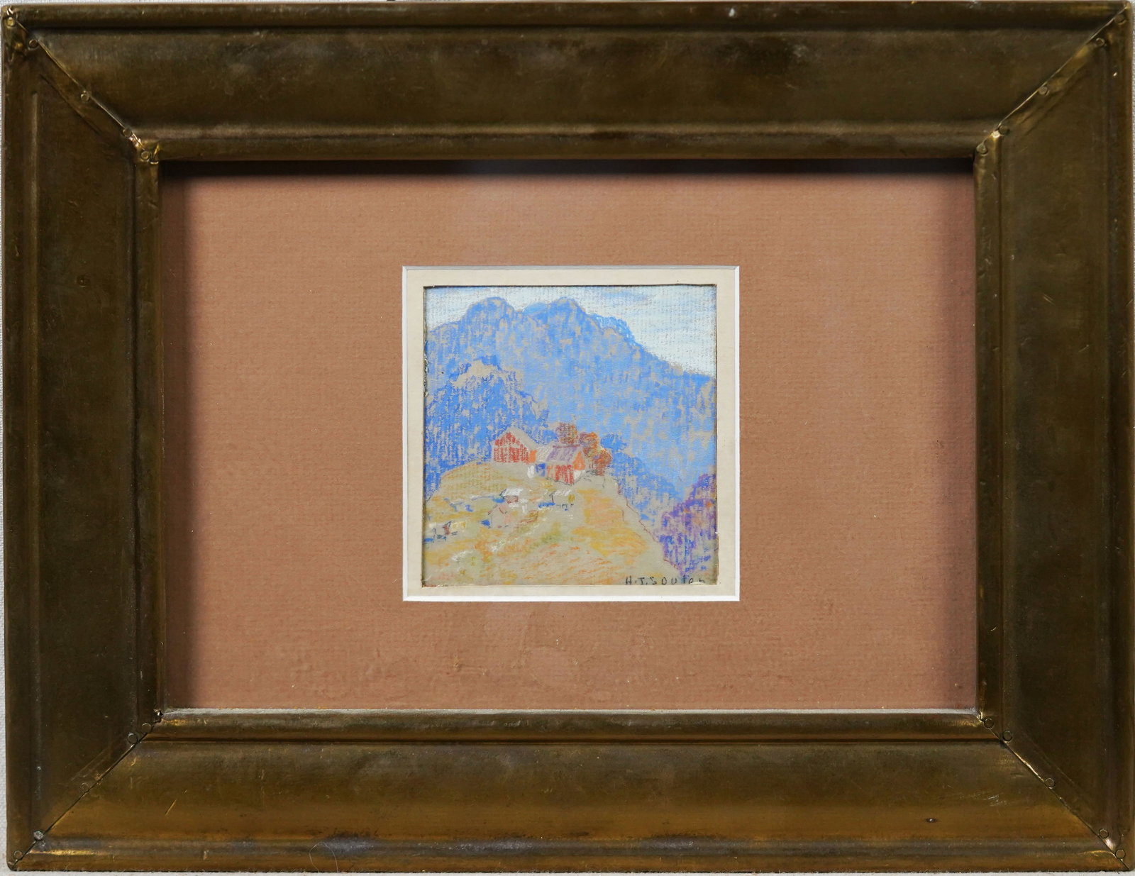 Henry James Soulen (1888 - 1965) North Carolina Smokey Mountains Impressionist Landscape (1 of 6)