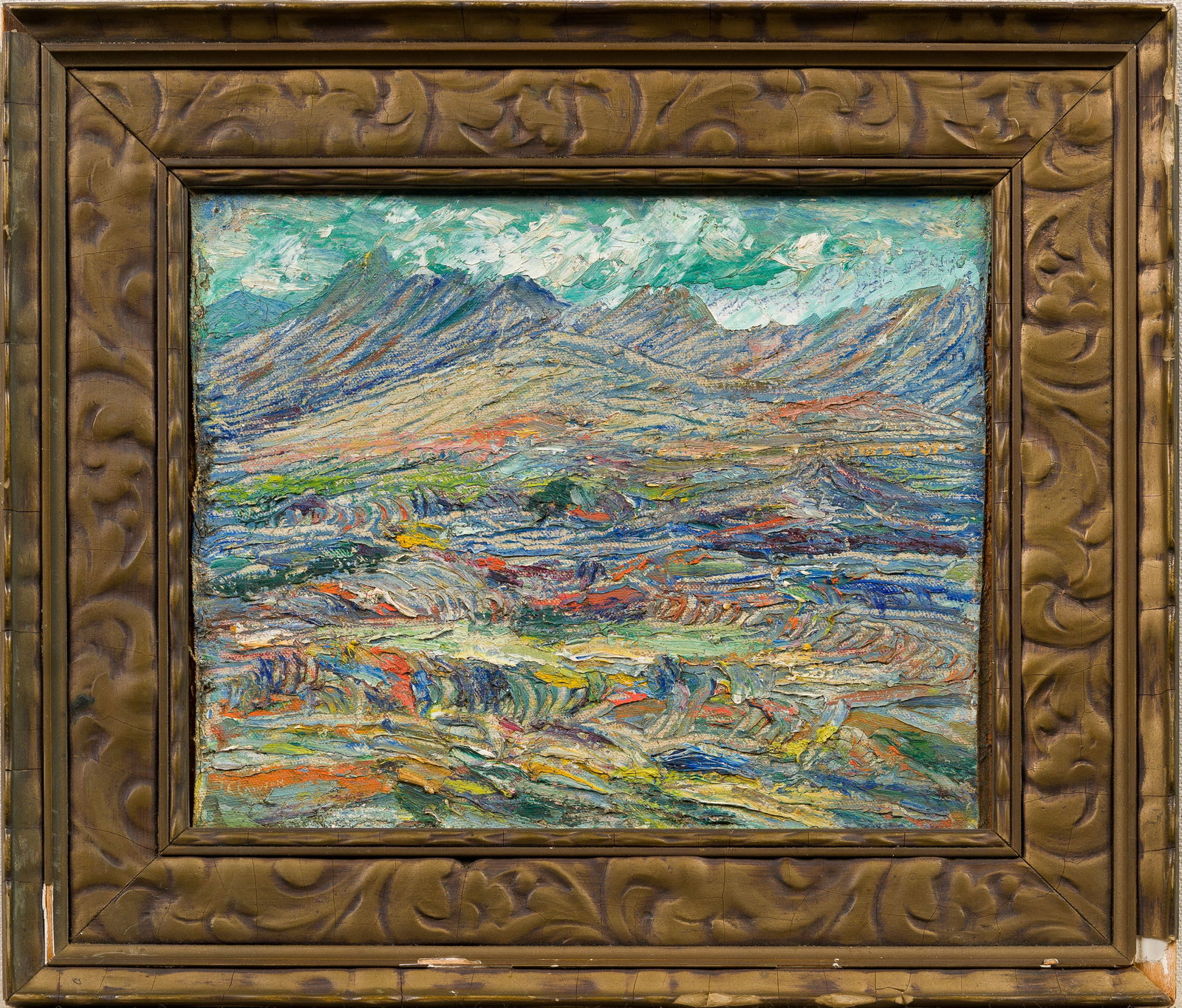 Ernest Lawson (1873-1939) Rare Western Impressionist Landscape (1 of 6)