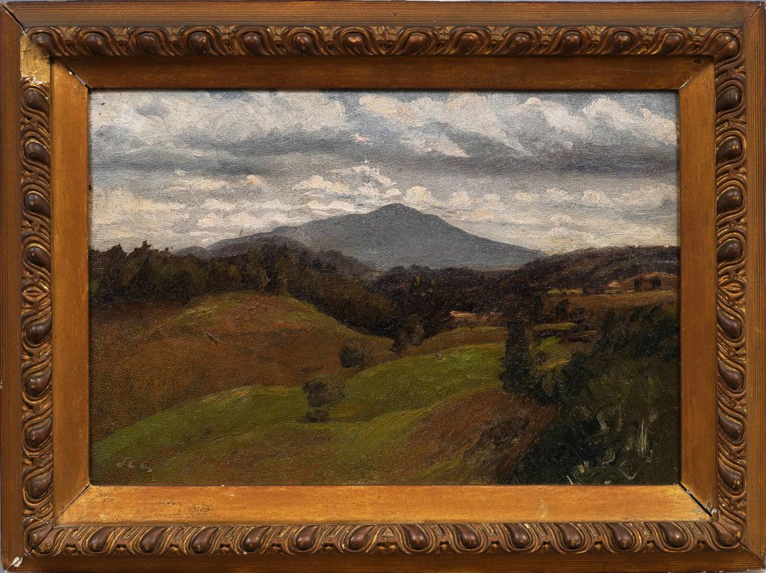 Major 1st Tier Antique American Hudson Rive School White Mountains Monogramed Original Oil Painting (1 of 7)