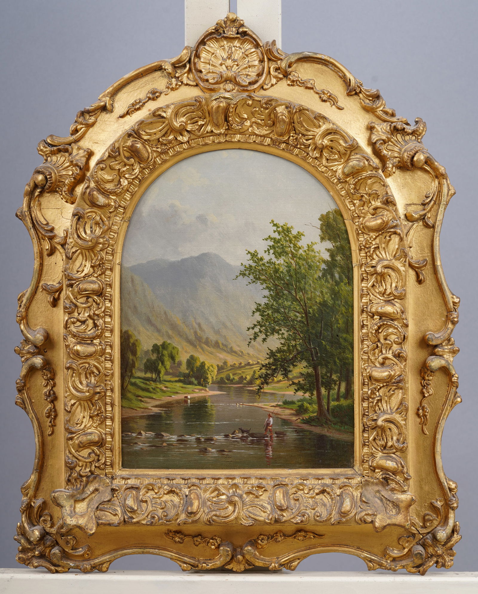 Frederick DeBourg Richards 1822-1903 Antique American Hudson River School Masterpiece Oil Painting (1 of 7)