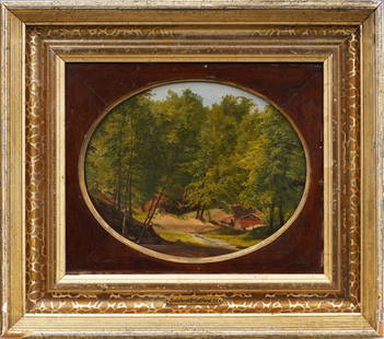 Sanford Robinson Gifford (1823 - 1880) Adirondack Hudson River School Landscape Signed Painting: Antique American signed Hudson River School landscape oil painting by Sanford Robinson Gifford (1823 - 1880). Oil on canvas. Signed. Framed. Please see all images for condition. Size is measured and