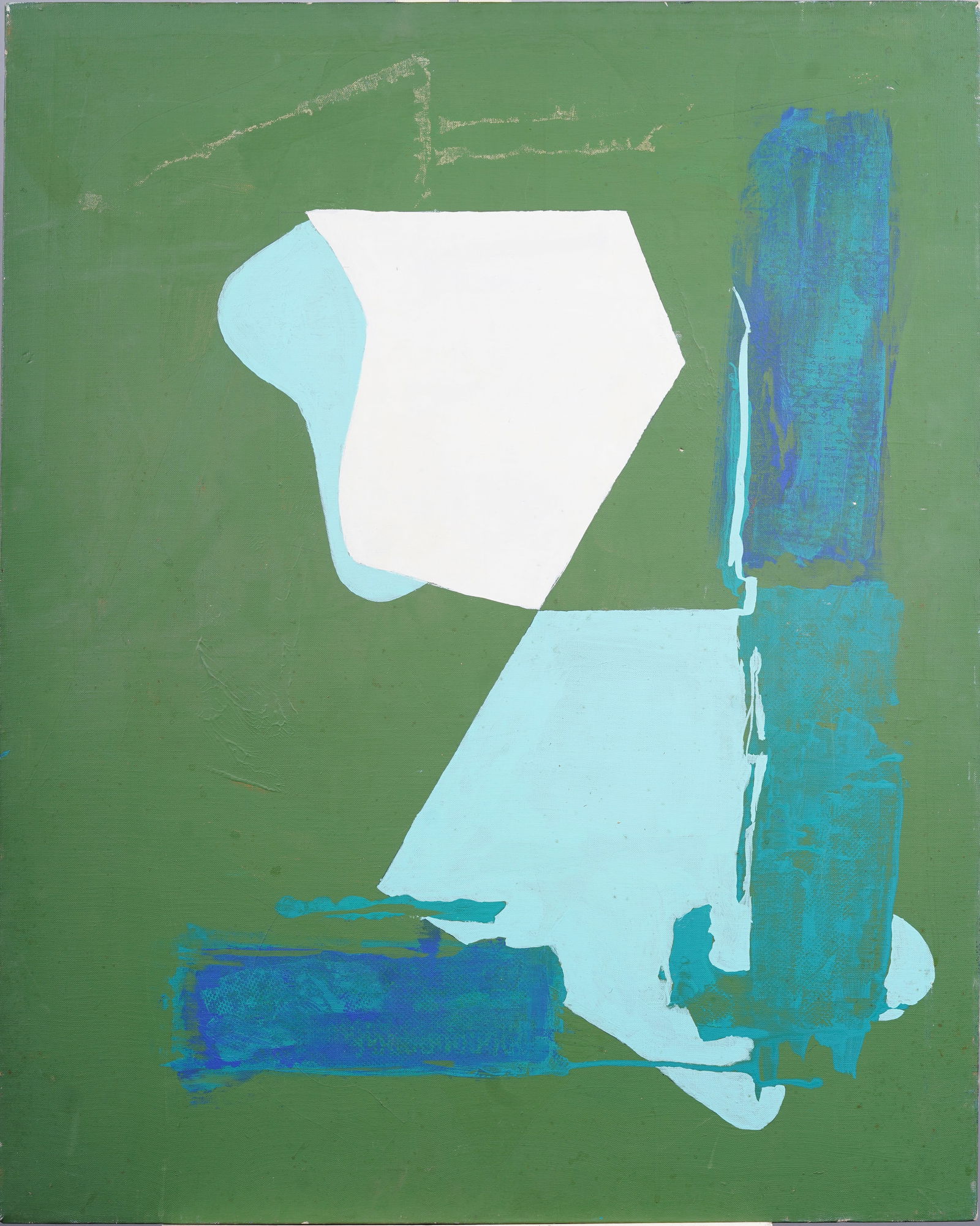 Antique American Abstract Expressionist Signed 3rd Street NYC School Original Oil Painting (1 of 5)