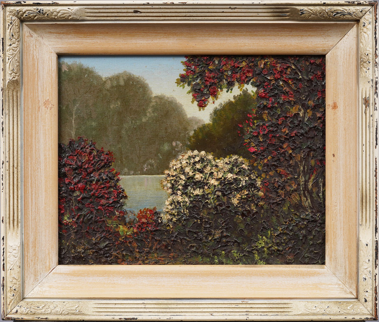 Leonard Rodowicz (1898 - 1981) Antique American Impressionist Fall Landscape Oil Painting (1 of 6)