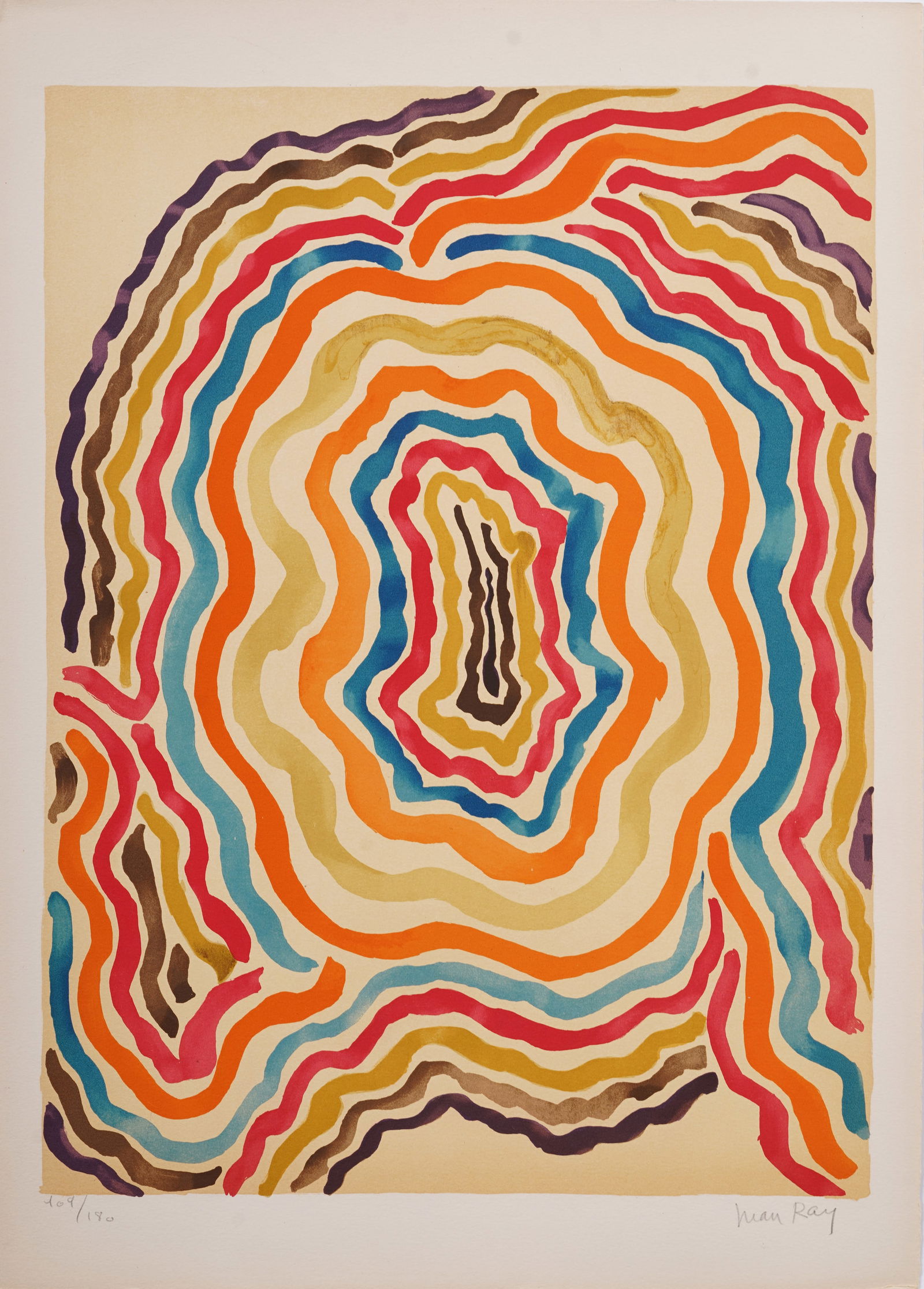 Man Ray (1890 - 1976) Vintage Surreal Signed and Numbered Original Lithograph Print (1 of 6)