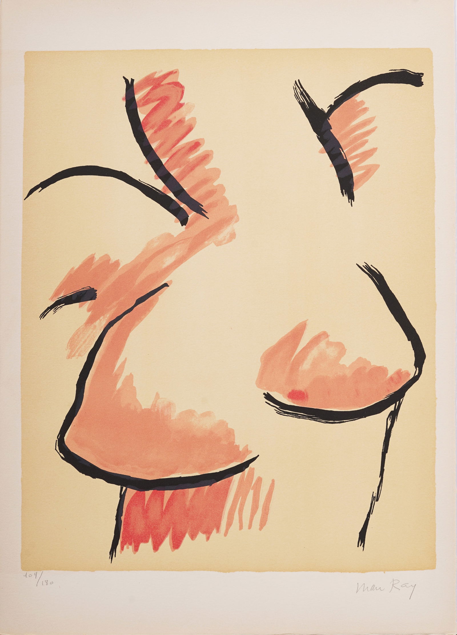 Man Ray (1890 - 1976) Vintage Surreal Signed and Numbered Original Lithograph Print (1 of 6)