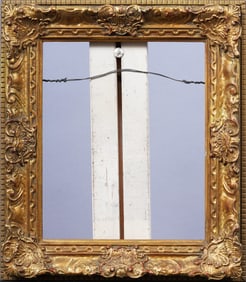 Antique American Fancy Carved Giltwood Oil Painting Frame for Standard 10 by 12 Inch Artwork