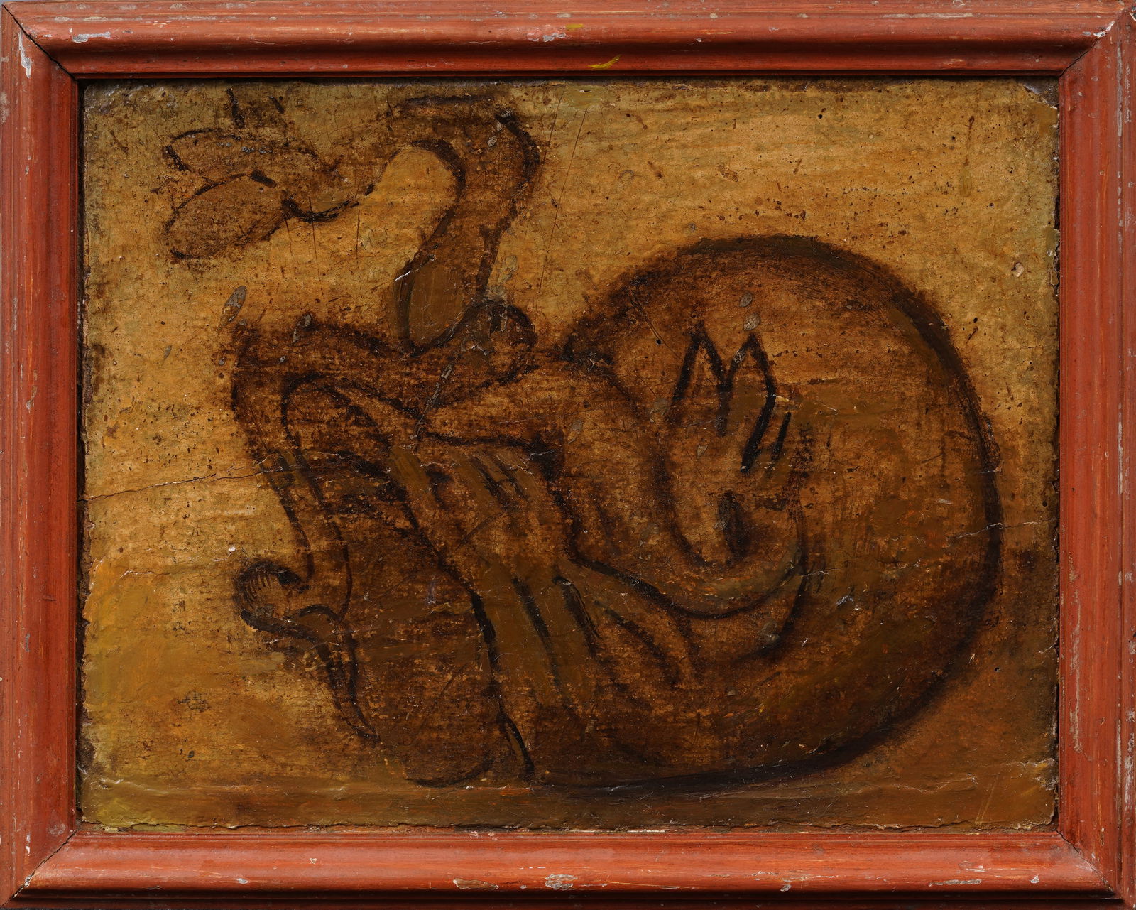 Exhibited Old Master European Mythological Framed Original Oil Painting on Panel (1 of 5)