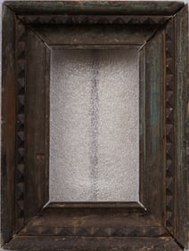 Antique American Modernist Miniature Oil Painting Frame For 3.75 by 6 Artwork