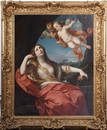 Museum Size Mary Magdalene Portrait Old Master Italian Important Original Framed Oil Painting